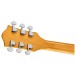 Grestch G2655 Streamliner Center Block Jr. Double-Cut with V-Stoptail LRL, Village Amber - headstock back 