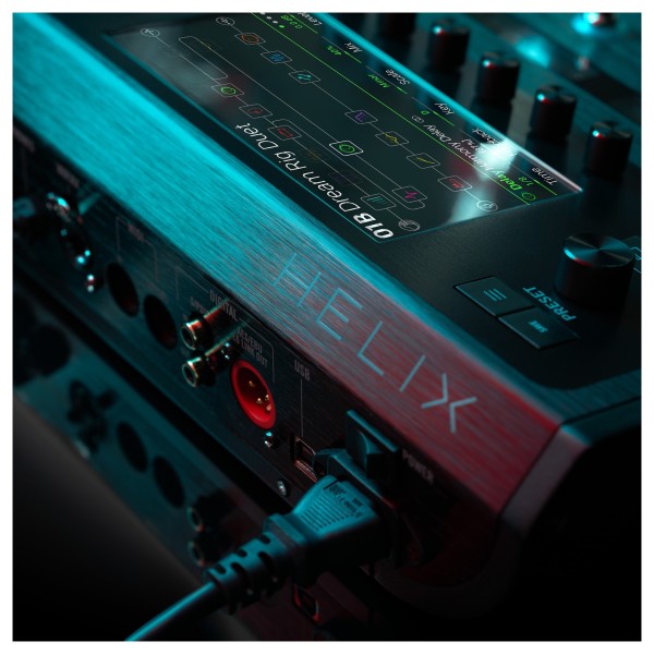 Line 6 Helix - rear power