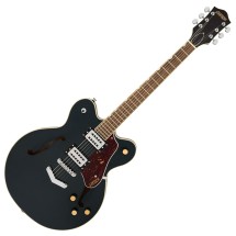 Grestch G2622 Streamliner Center Block Double-Cut with V-Stoptail LRL, Midnight Sapphire