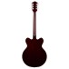 Grestch G2622 Streamliner Center Block Double-Cut with V-Stoptail LRL, Copper Metallic - back 