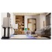 Wharfedale EVO 5.2 Standmount Speakers - Lifestyle Image, living room home entertainment system
