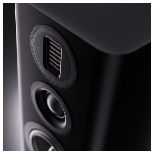 Wharfedale EVO 5.2 Standmount Speakers - Detail Image, high angle