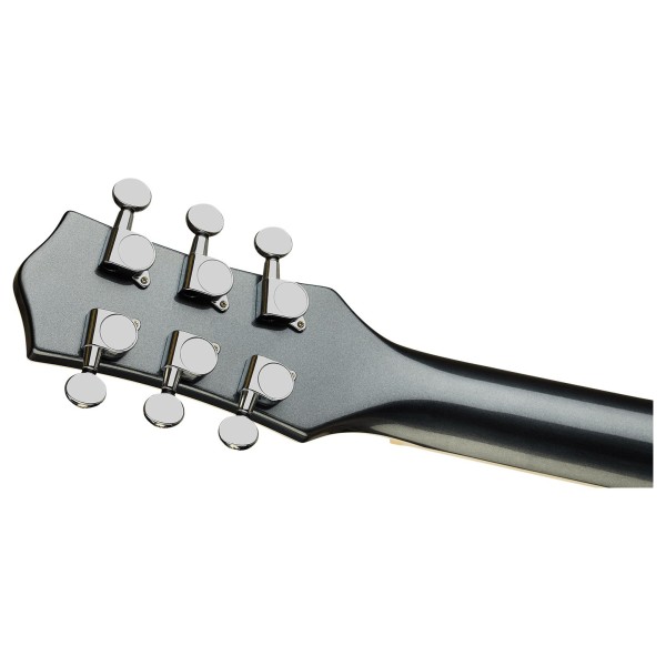 Grestch G5230T Electromatic Jet FT Single-Cut with Bigsby LRL, Two-Tone Vintage White/ London Grey - headstock 