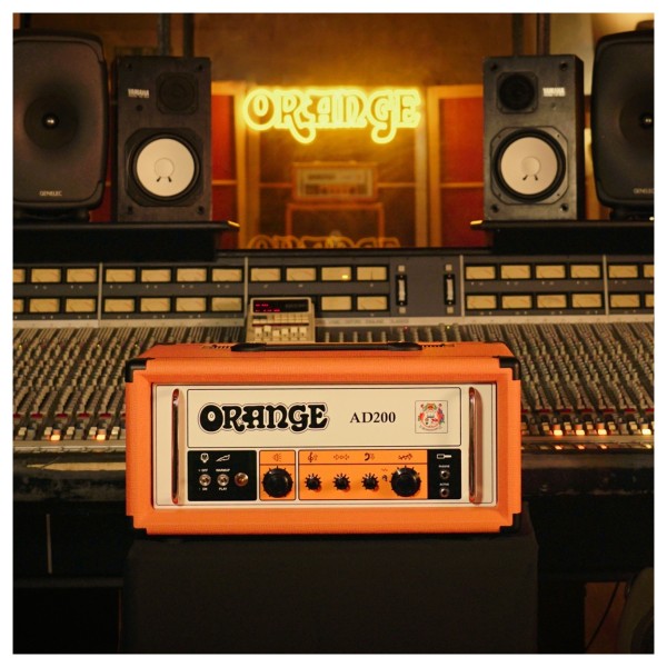 Orange AD200B-V2 200W Bass Head, Orange In Studio