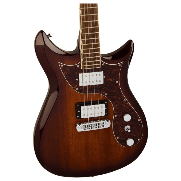 Grestch Electromatic CVT Double-Cut with Wraparound LRL, Havana Burst - body 