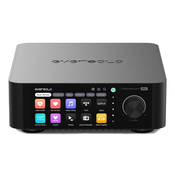 Eversolo Play Streaming Amplifier, Black - over angle 