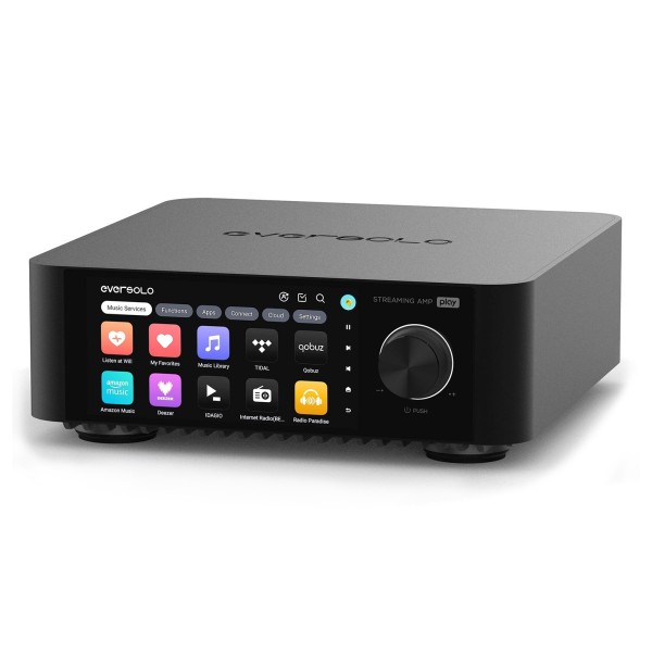 Eversolo Play Streaming Amplifier, Black - right face
