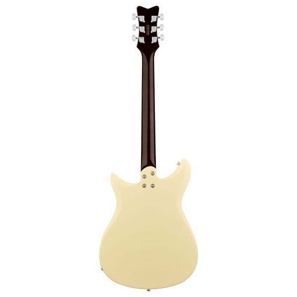 Grestch Electromatic CVT Double-Cut with Wraparound LRL, Vintage White - back 