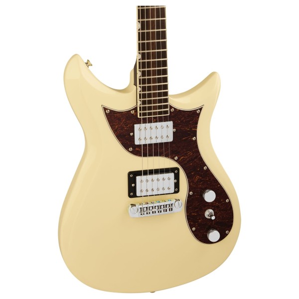Grestch Electromatic CVT Double-Cut with Wraparound LRL, Vintage White - body 