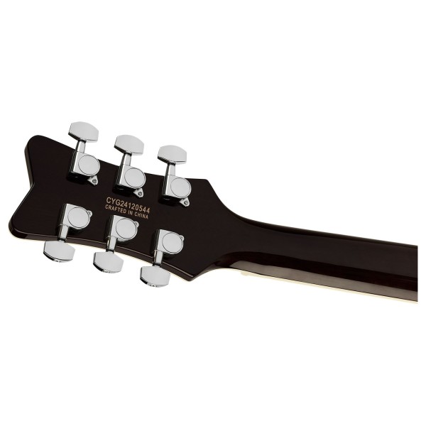 Grestch Electromatic CVT Double-Cut with Wraparound LRL, Vintage White - headstock back 