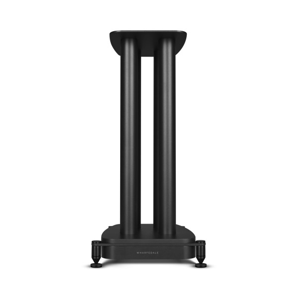 Wharfedale EVO 5.1 Stands (Pair), Black - Front view