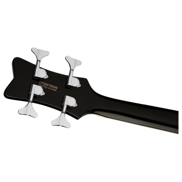 Grestch Electromatic CVT Bass Double-Cut LRL, Bristol Fog - headstock back