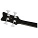 Grestch Electromatic CVT Bass Double-Cut LRL, Bristol Fog - headstock back