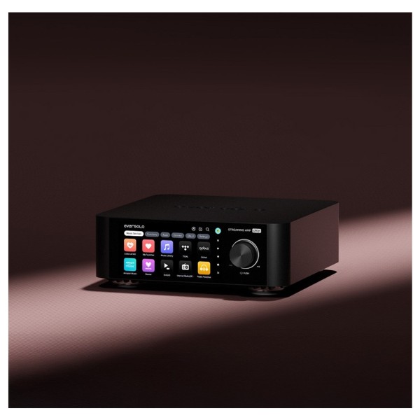 Eversolo Play Streaming Amplifier CD Edition, Black at AV.com