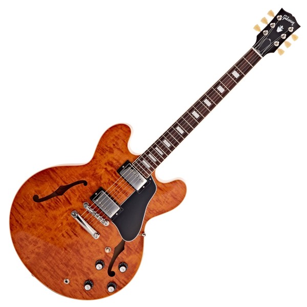 Gibson ES-335 Figured, Honey Amber #231240141 - front