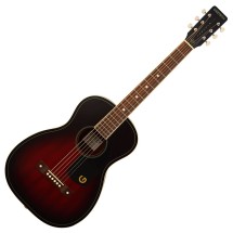 Grestch Jim Dandy Parlor Walnut , Deep Cherry Burst
