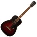Grestch Jim Dandy Parlor Walnut , Deep Cherry Burst - front