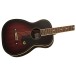 Grestch Jim Dandy Parlor Walnut , Deep Cherry Burst - body and neck 