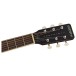 Grestch Jim Dandy Parlor Walnut , Deep Cherry Burst - headstock 