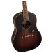 Grestch Jim Dandy Dreadnought Walnut , Deep Cherry Burst - body 