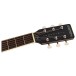 Grestch Jim Dandy Dreadnought Walnut , Deep Cherry Burst - headstock 