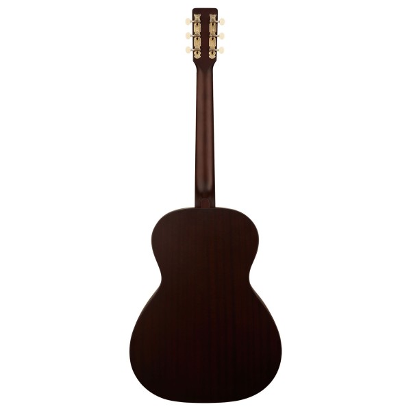 Grestch Jim Dandy Concert Walnut , Deep Cherry Burst - back 