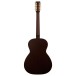 Grestch Jim Dandy Concert Walnut , Deep Cherry Burst - back 