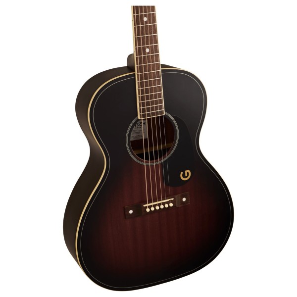 Grestch Jim Dandy Concert Walnut , Deep Cherry Burst - body 