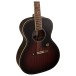 Grestch Jim Dandy Concert Walnut , Deep Cherry Burst - body 