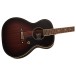 Grestch Jim Dandy Concert Walnut , Deep Cherry Burst - body and neck 