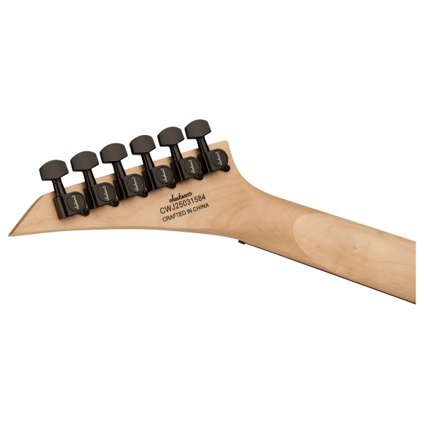 Jackson JS Series Dinky Minion JS1X, Pavo Purple - headstock back 