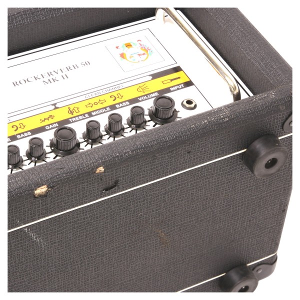 Orange, Rockerverb 50, MKII, Black Head - Secondhand