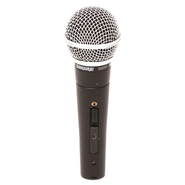 Shure SM58S Dynamic Cardioid Vocal Microphone with Switch - Secondhand