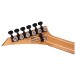 Jackson American Series Limited Edition Virtuoso Streaked EB, Gold Rush - headstock back  