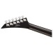 Jackson Pro Plus Limited Edition Pure Metal Warrior WR1A EB, Gloss Black - headstock back 