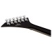 Jackson Pro Plus Limited Edition Pure Metal King V KV1A EB, Gloss Black - headstock back 