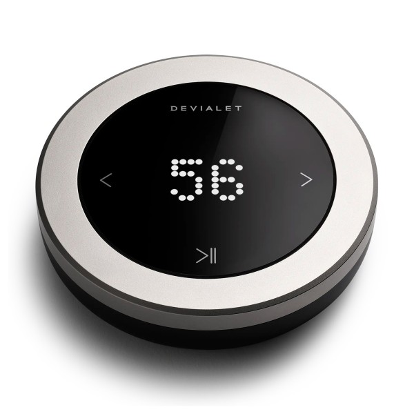 Devialet Phantom and Dione Remote, Matte Black