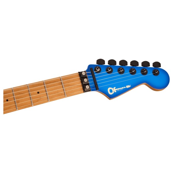 Charvel Pro-Mod Plus So-Cal Style 1 HH FR CM, Blue Burst - headstock 