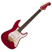Charvel Pro-Mod Plus So-Cal SC1 Style 1 HH FR EB, Candy Apple Red