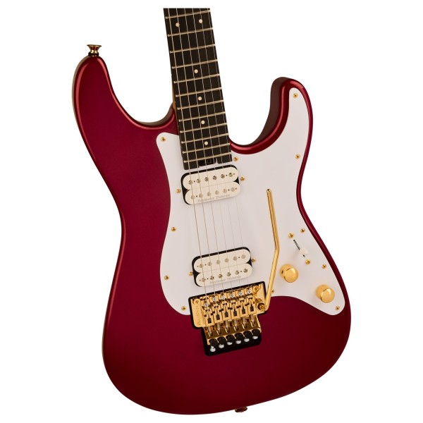 Charvel Pro-Mod Plus So-Cal SC1 Style 1 HH FR EB, Candy Apple Red - body 