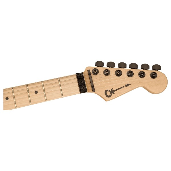 Charvel Pro-Mod So-Cal Style 1 HH FR MN, Natural Ash - headstock 