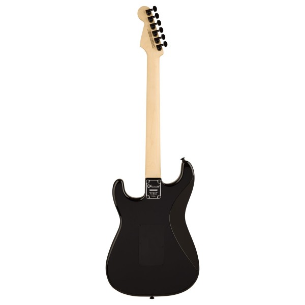 Charvel Pro-Mod So-Cal Style 1 HH FR MN, Gloss Black - back 
