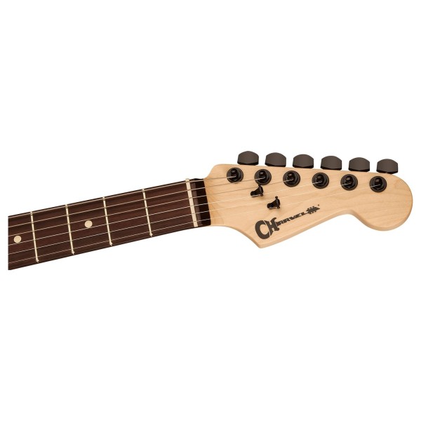 Charvel Pro-Mod So-Cal Style 1 HH HT RW, Pelham Blue - headstock 