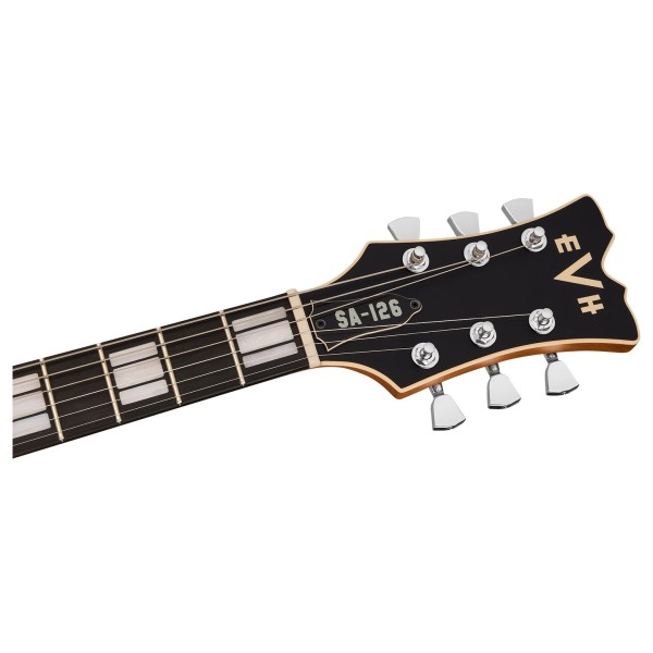 EVH Limited Edition SA-126 Special EB, Satin Shell Pink - headstock 