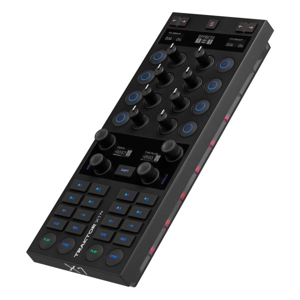 NI Traktor X1 MK3 DJ Controller - Angled