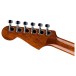 Fender California Standard Redondo Mini with Bag, Spruce Top, 3-Color Sunburst - headstock back 