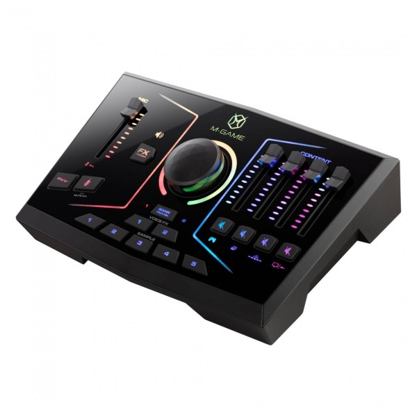 M-GAME USB Streaming Gaming Interface - Angled 2