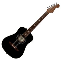 Fender California Standard Redondo Mini with Bag, Spruce Top, Black