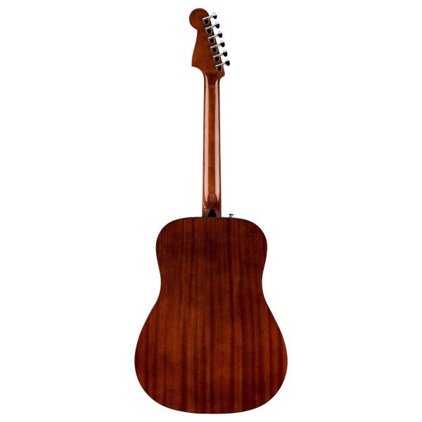 Fender California Standard Redondo, Spruce Top, 3-Color Sunburst - back 