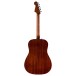 Fender California Standard Redondo, Spruce Top, 3-Color Sunburst - back 